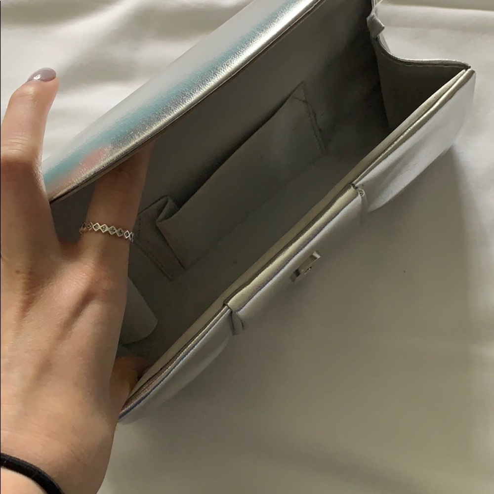 Silver Prom Clutch - Picture 2 of 2